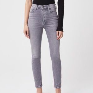 Agolde Nico High Rise Slim Fit in Chime